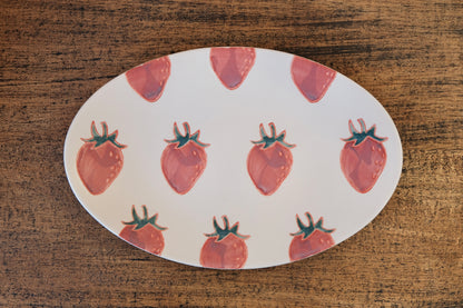 Kikuso Kiln Japan Hasami Hasami ware handmade oval plate