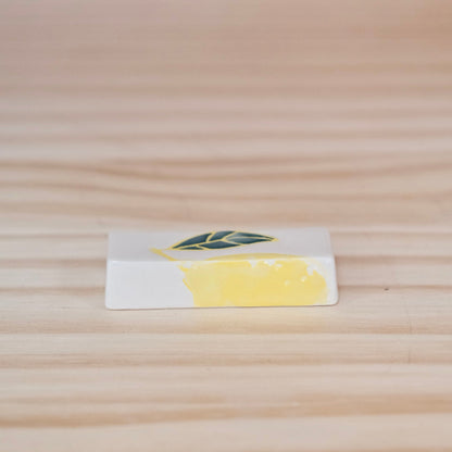 Kikuso Kiln Japan Hasami ware handcraft Lemon 5pcs set