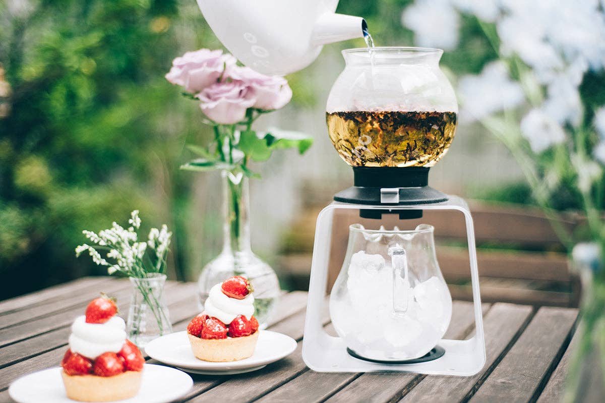 HARIO USA - Tea Dripper LARGO 800 mL Stand Set