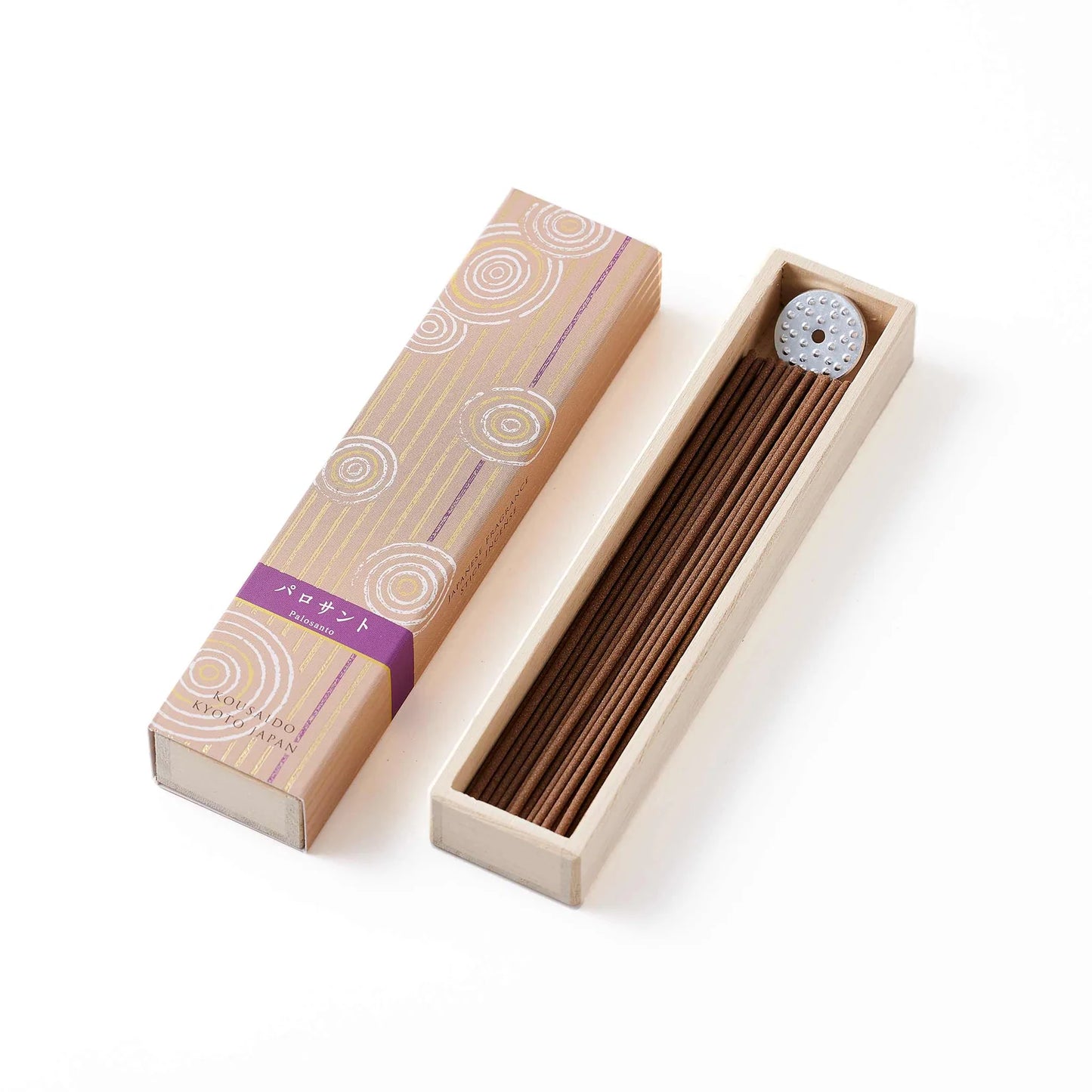 KOUSAIDO Incense｜40 sticks Japanese incense with holder