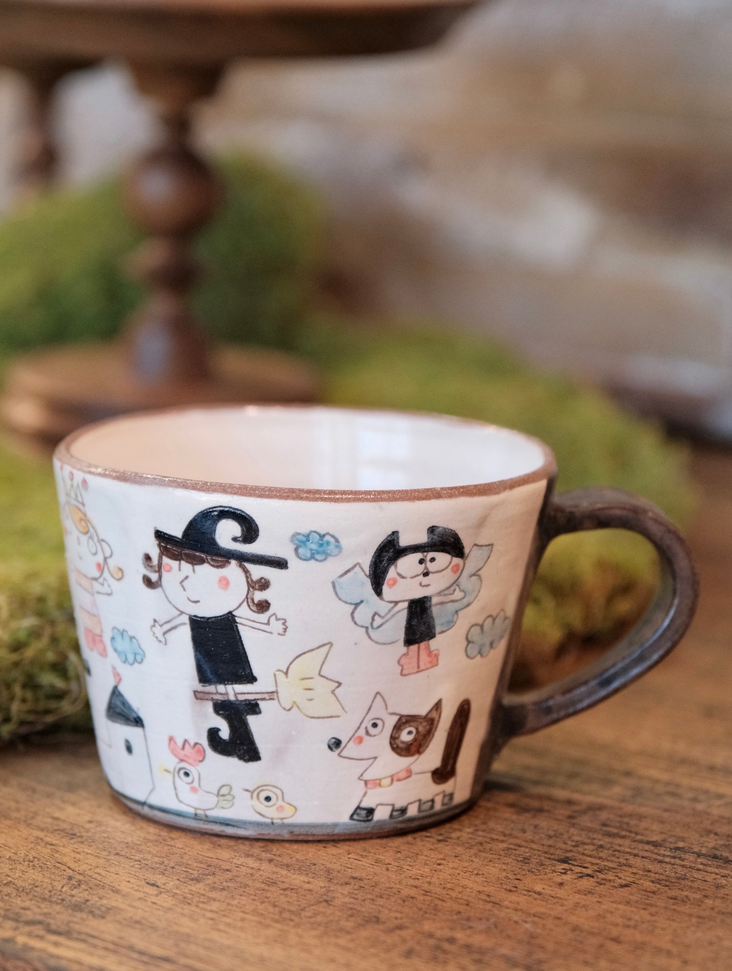 野村典子-Noriko Nomura Handmade Storybook Collection Soup Mug (#4）