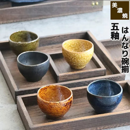 Five-Glaze Mini Bowl Set of 5 – Made in Japan