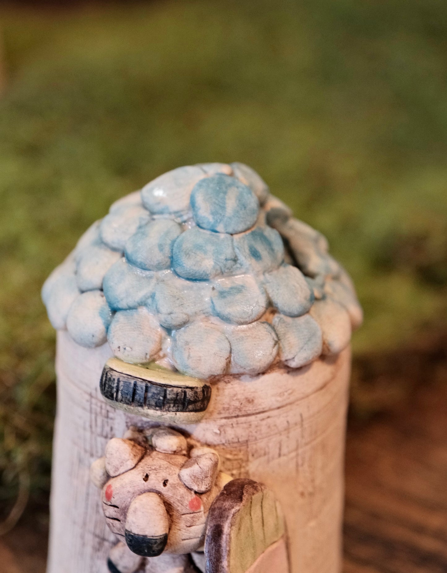 野村典子-Noriko Nomura Handmade Storybook Collection Flower vase (#8）