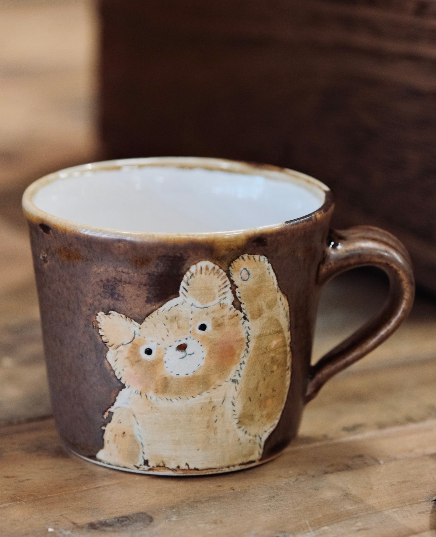 KONGARISHA-コンガリ舎 Handmade Bear Mug