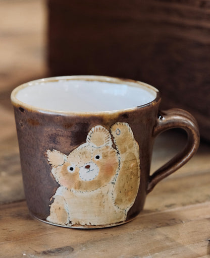 KONGARISHA-コンガリ舎 Handmade Bear Mug