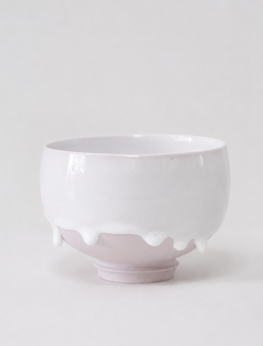 Eiji Miyaki Matcha Bowl -Shizuku (Strawberry Cream）