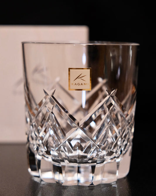 [KAGAMI CRYSTAL] Whiskey Glass Traditional Crafts Edo Kiriko