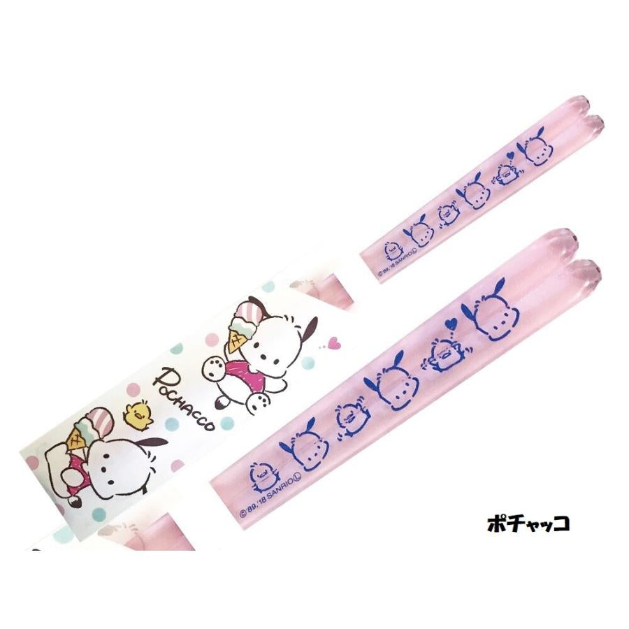 Japan Made Sanrio Characters Clear Chopsticks