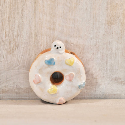 Suzuki Tamami Handmade Donuts Wall Decor (mini flower vase)
