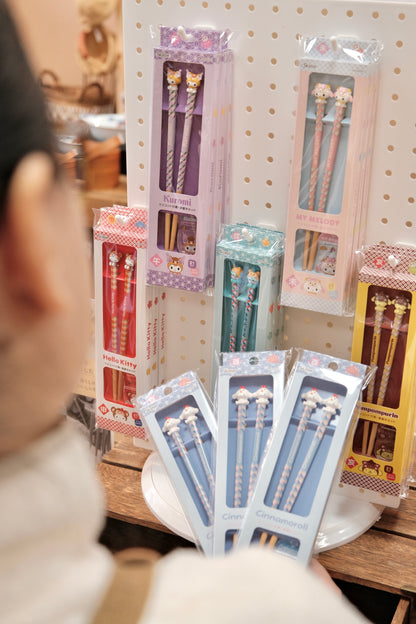 Sanrio Zodiac Chopstick with Chopstick rest Set