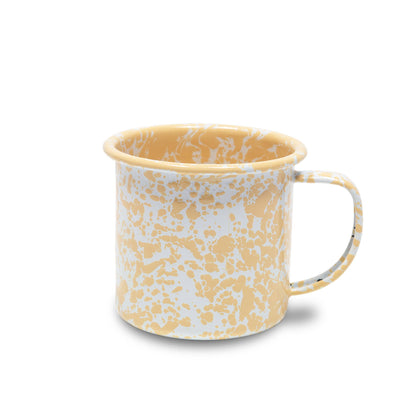 Crow Canyon Splatter Enamelware 12 oz Mug