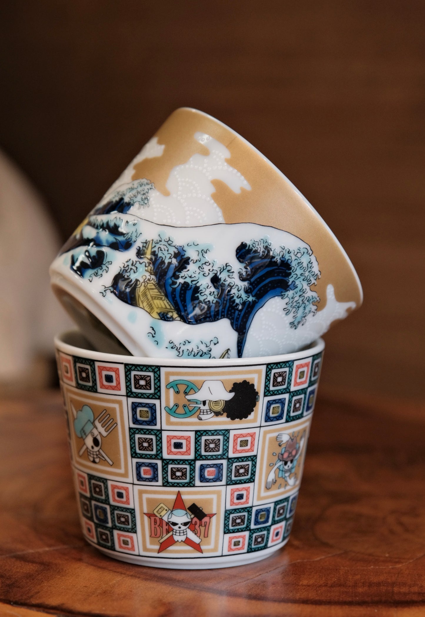 ONE PIECE × Kutani Ware collaboration