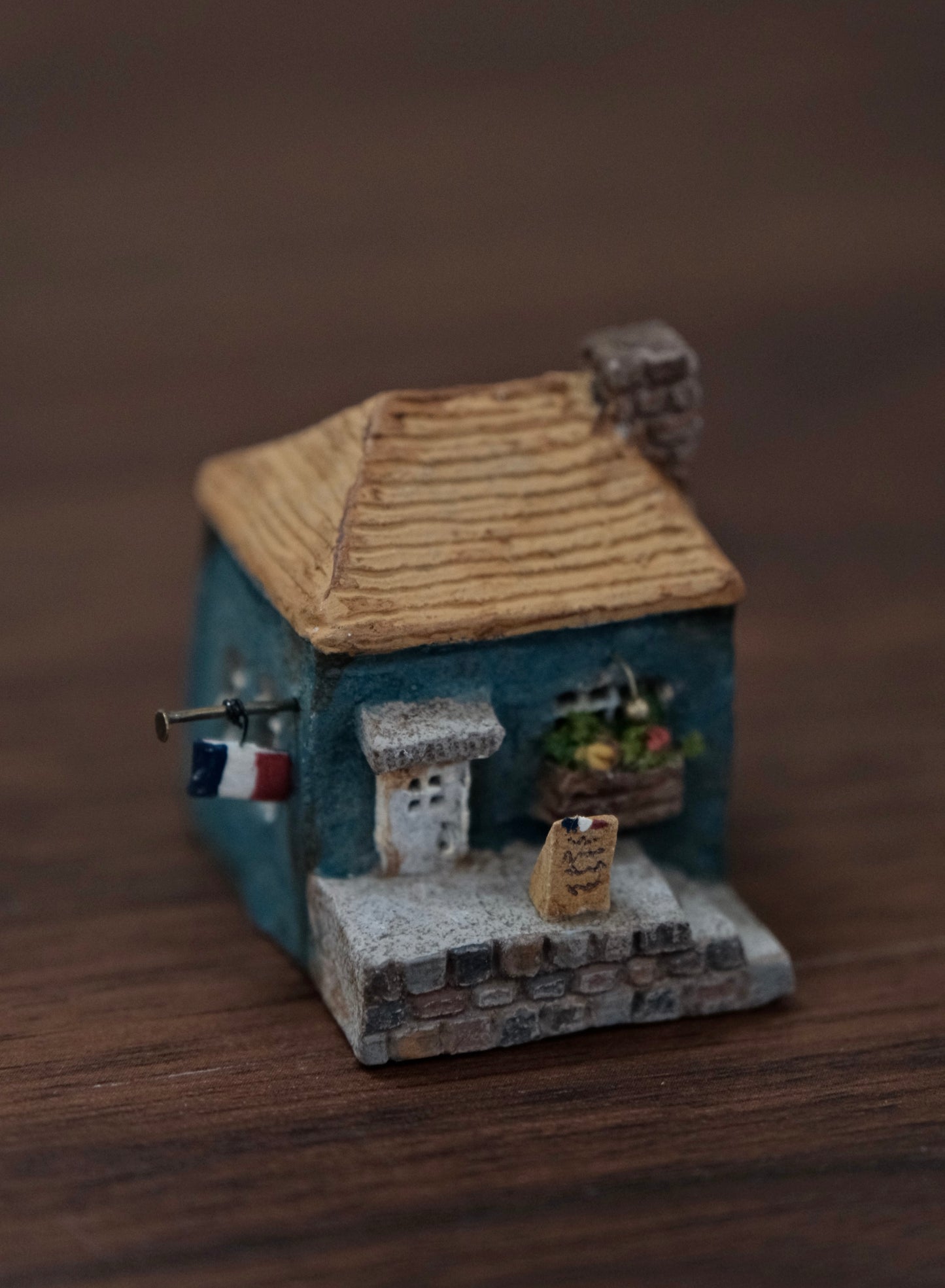 Cassetta3 Clay Artist Handmade Mini house #24