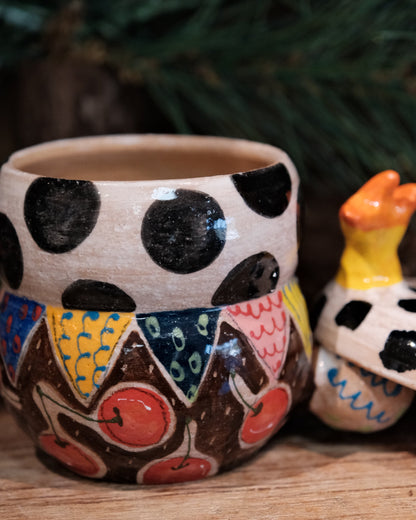 KATURA-Handmade Cup with Lid