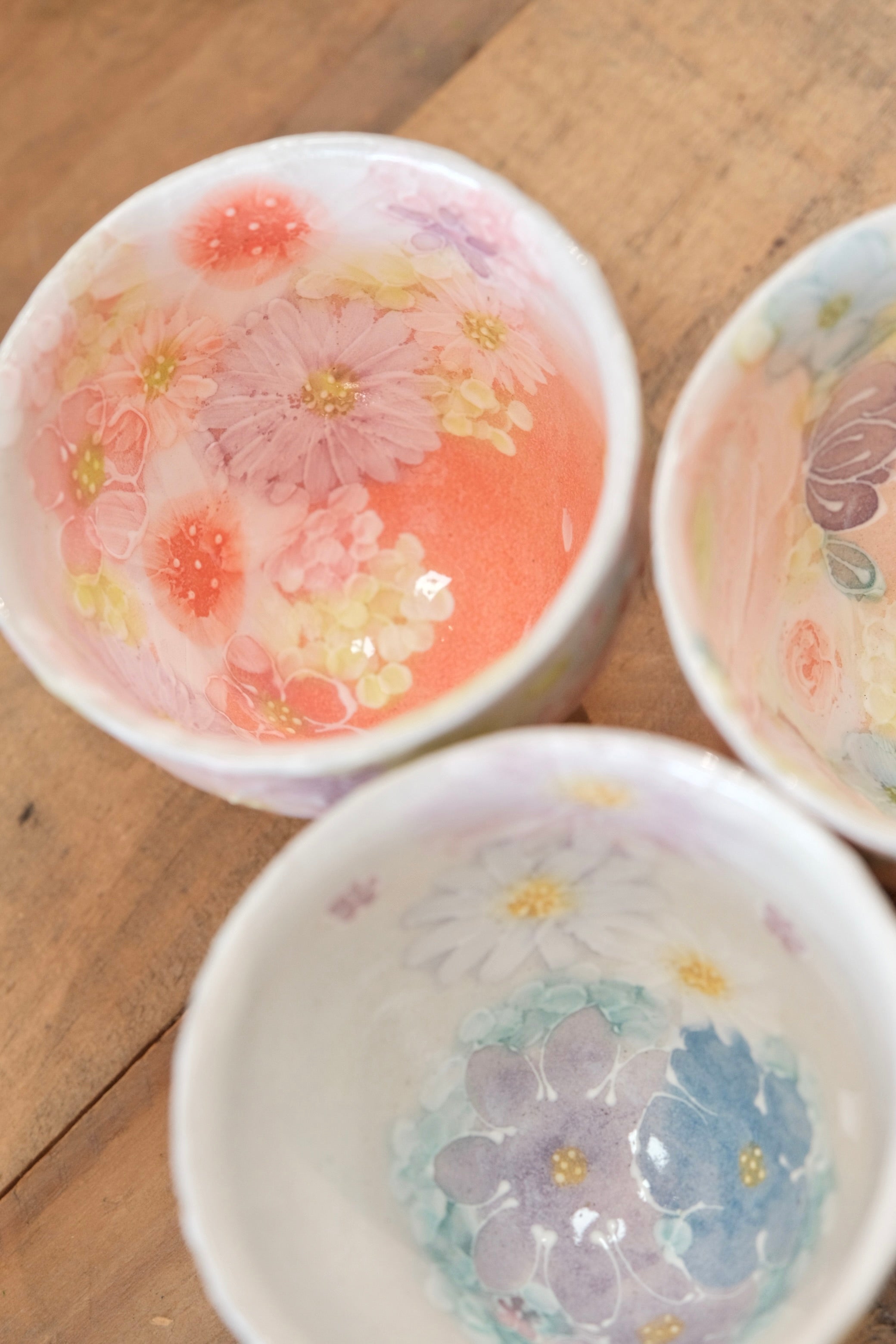 YUZURIHA Flower Collection – Orange Market Tableware
