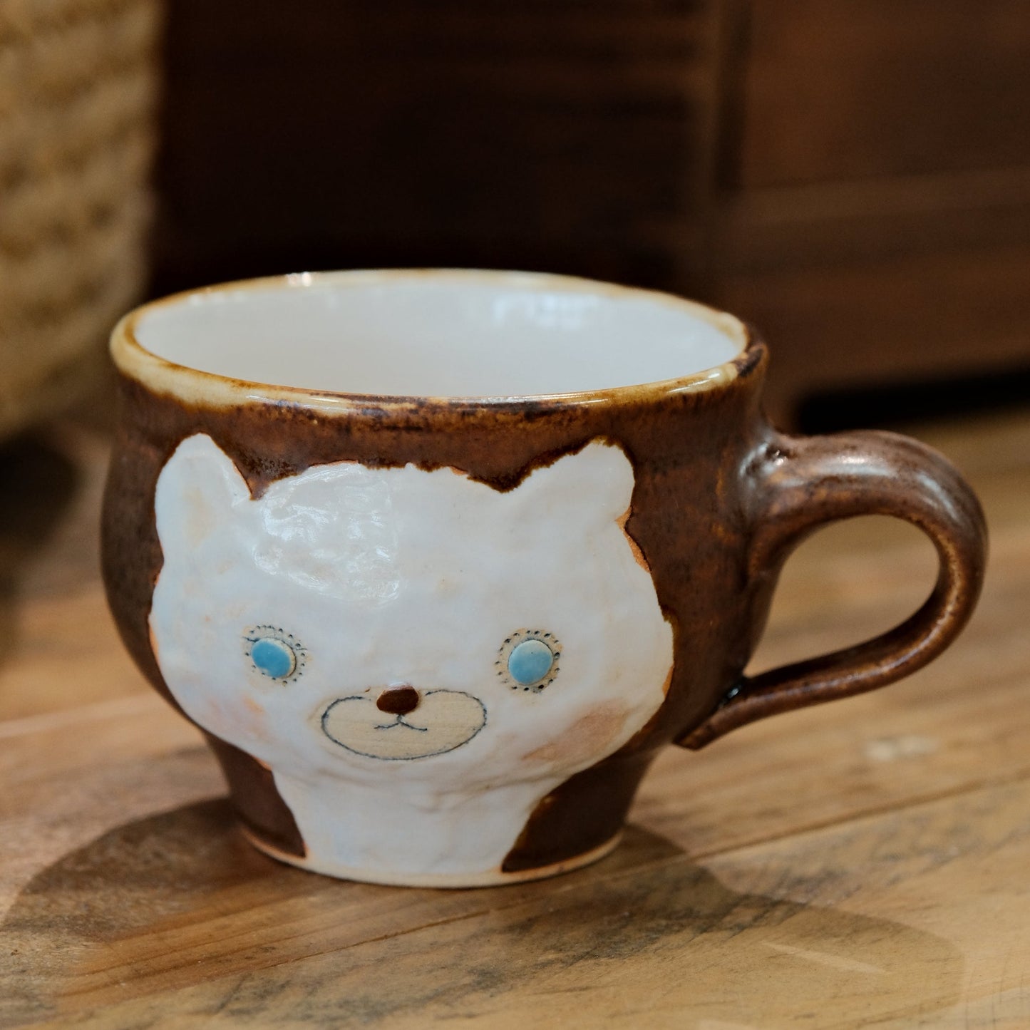 KONGARISHA-コンガリ舎 Handmade Bear Round Mug