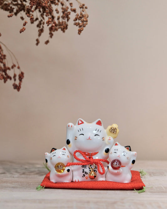 2026 New Year Ornament （Lucky Cat) No.7340