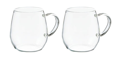 HARIO USA - Round Mug 360mL 2pc Set