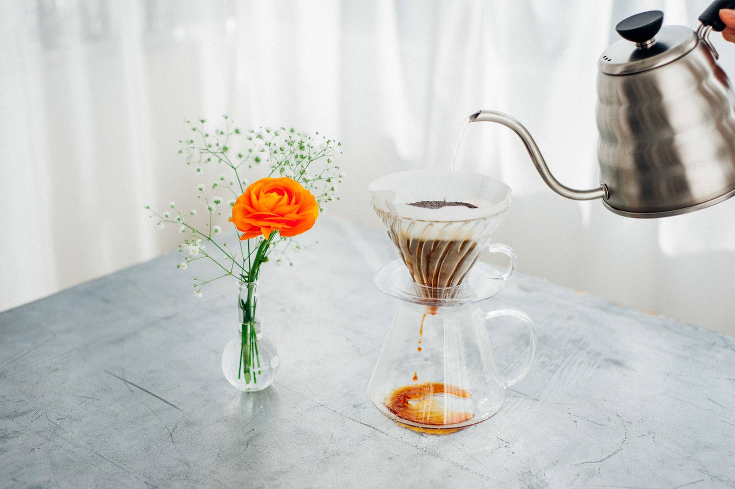 HARIO USA - "Simply Hario" V60 Glass Brewing Kit 600mL