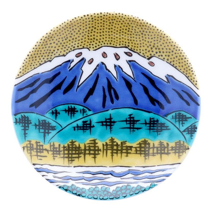 Kutani Ware Small Plates – 20 Designs, Supervised by Famous Artists（Gift Box）