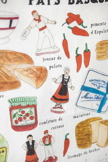 2026 Linen Calendar Souvenir Baskque