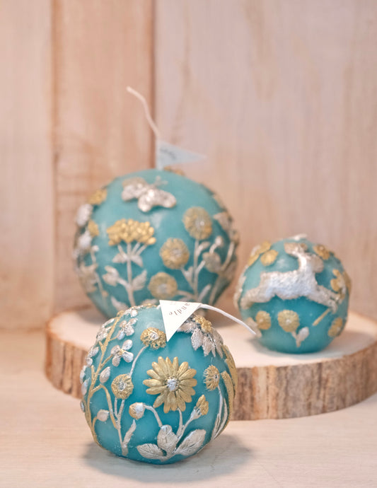 BLUE CANDLE - Tomiyo Otsuka Blue Flower Garden