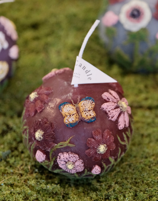 BLUE CANDLE - Tomiyo Otsuka Wildflower Forest 7.5cm