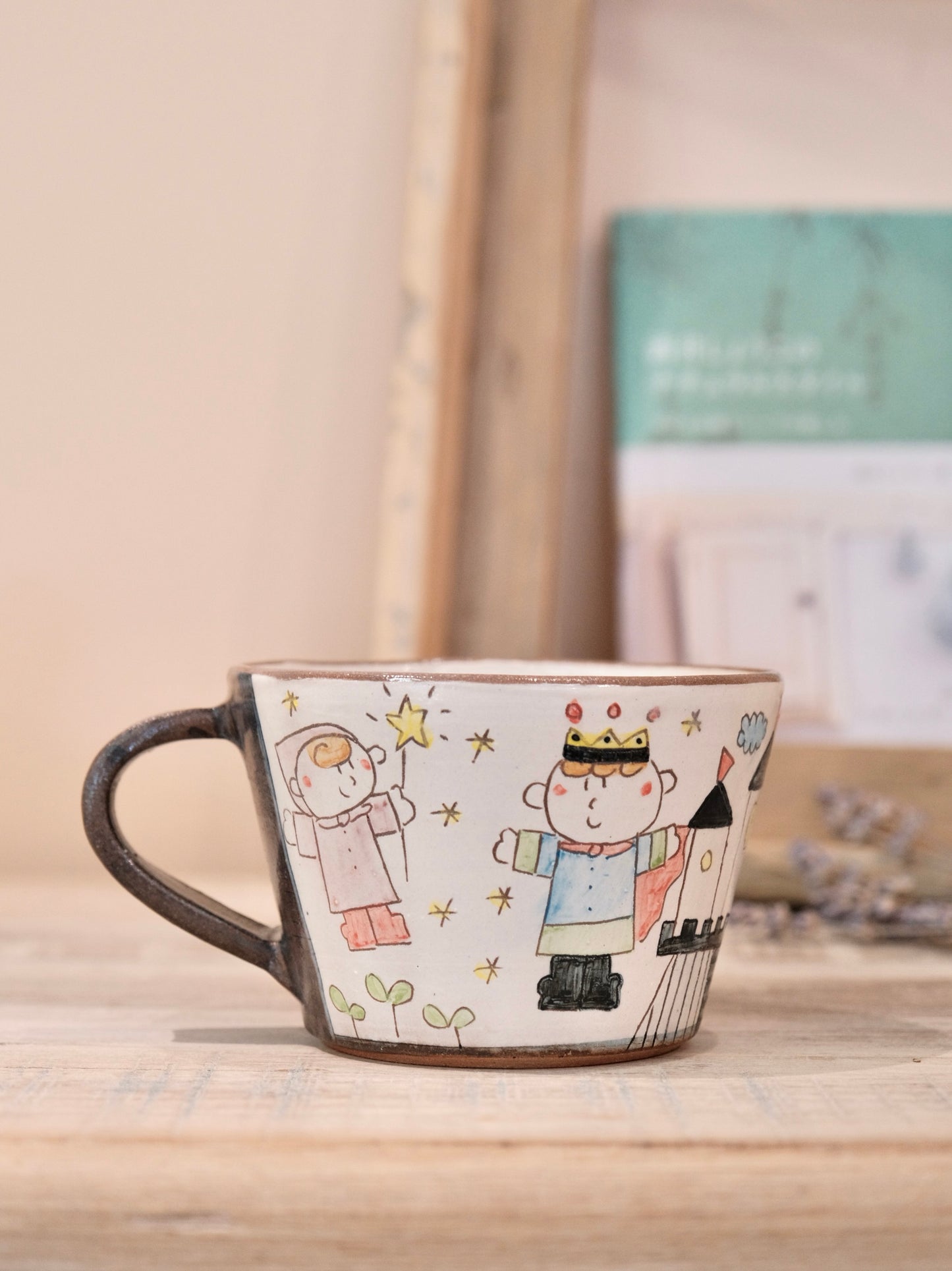 野村典子-Noriko Nomura Handmade Storybook Collection Soup Mug (#1-1）