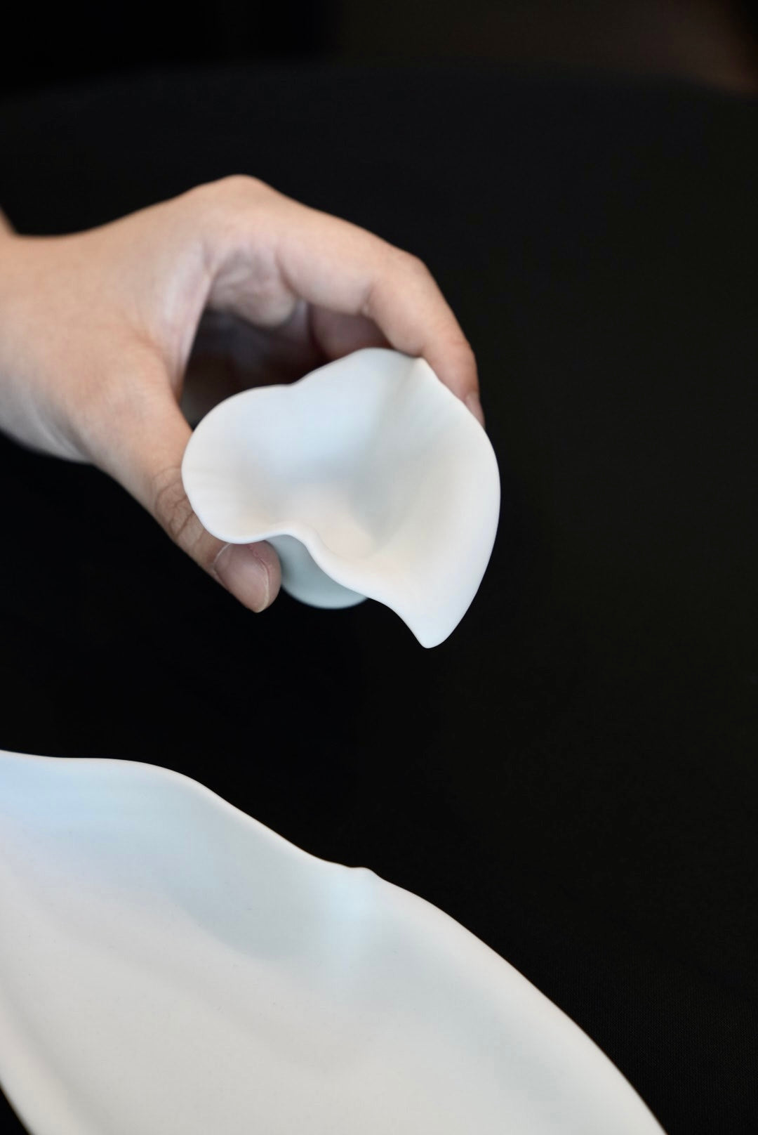 Arita Yaki  Handmade Calla lily shape Series