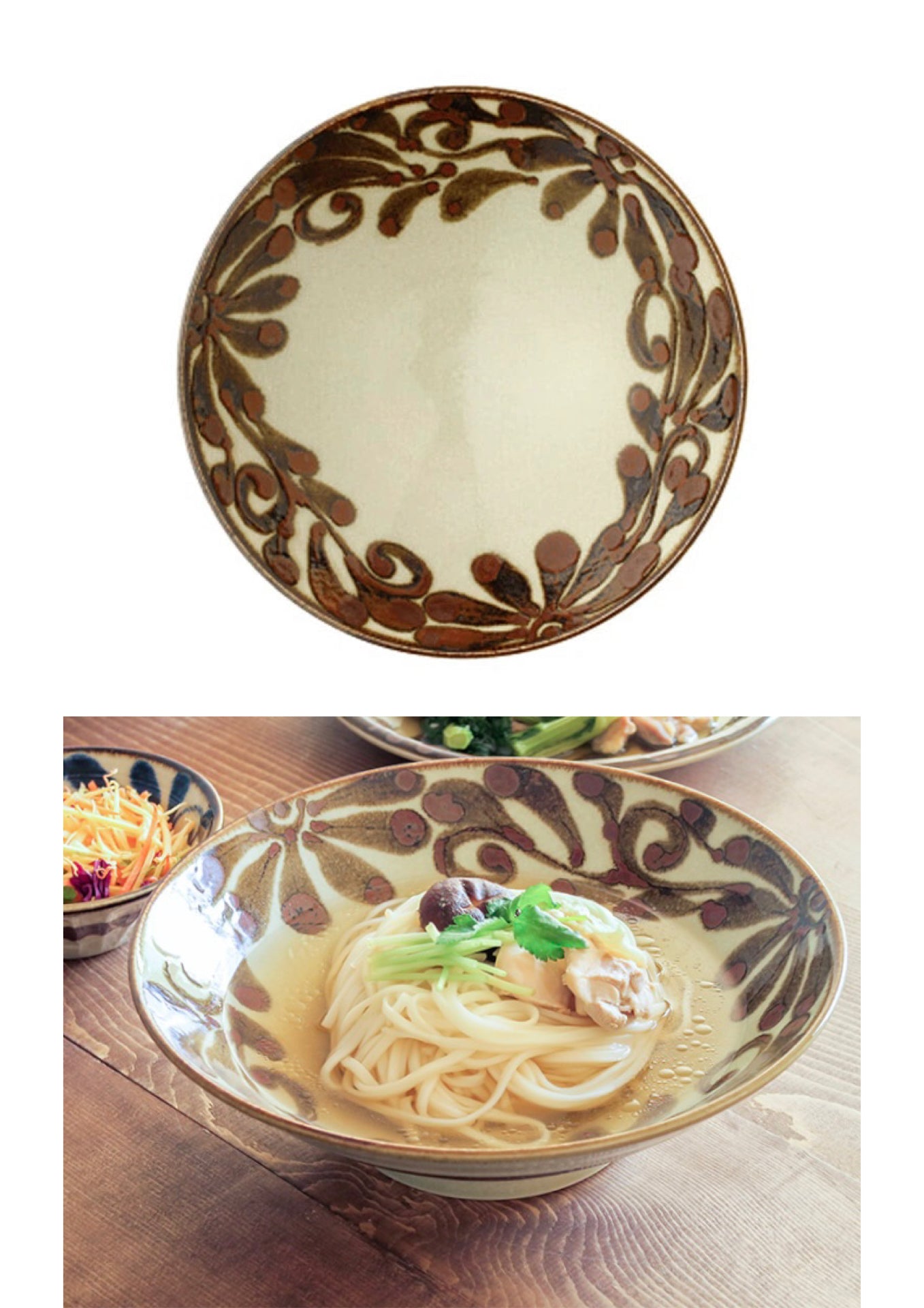 Japan Made Minoware Large Ramen Bowl