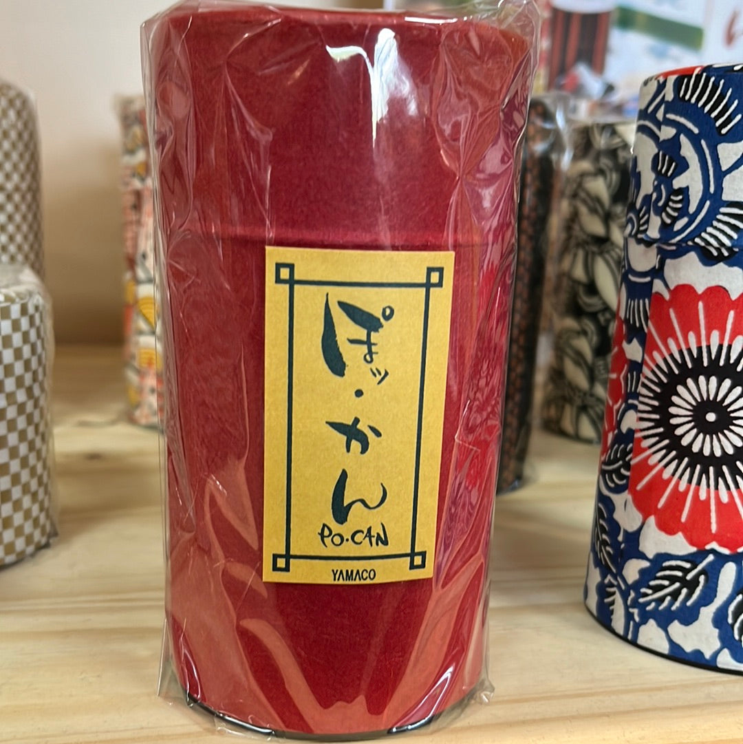 Japan Made Japanese Pattern Tea Canister