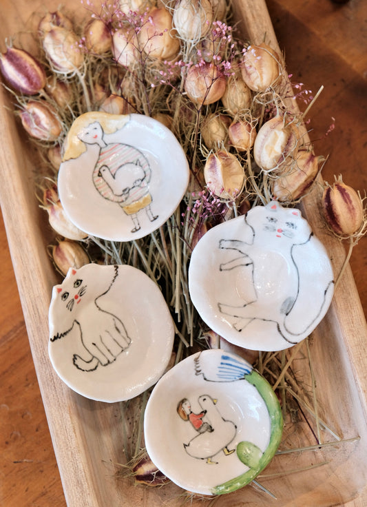 Natsumi Muroi 室井夏実- Handmade mini sauce plate