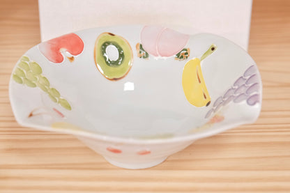 Tokushichi-gama × Orange Market Fruits selection  Limited Edition Bowl （Gift Box）