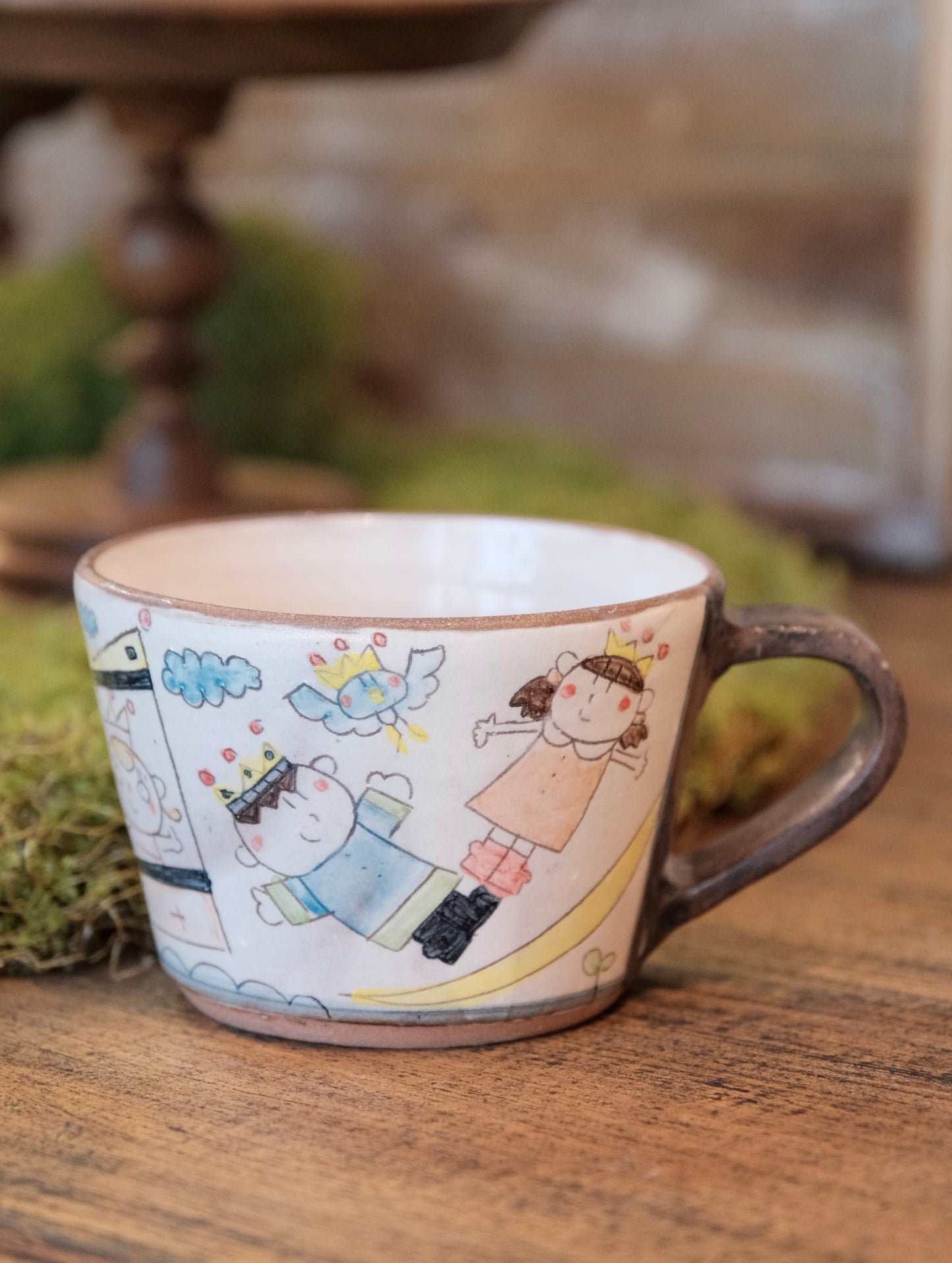 野村典子-Noriko Nomura Handmade Storybook Collection Soup Mug (#2）