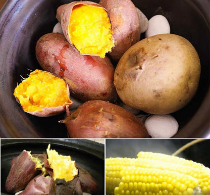 Nukut a Nabe Peach pink Thermal Shock Resistant Japanese Clay Pot