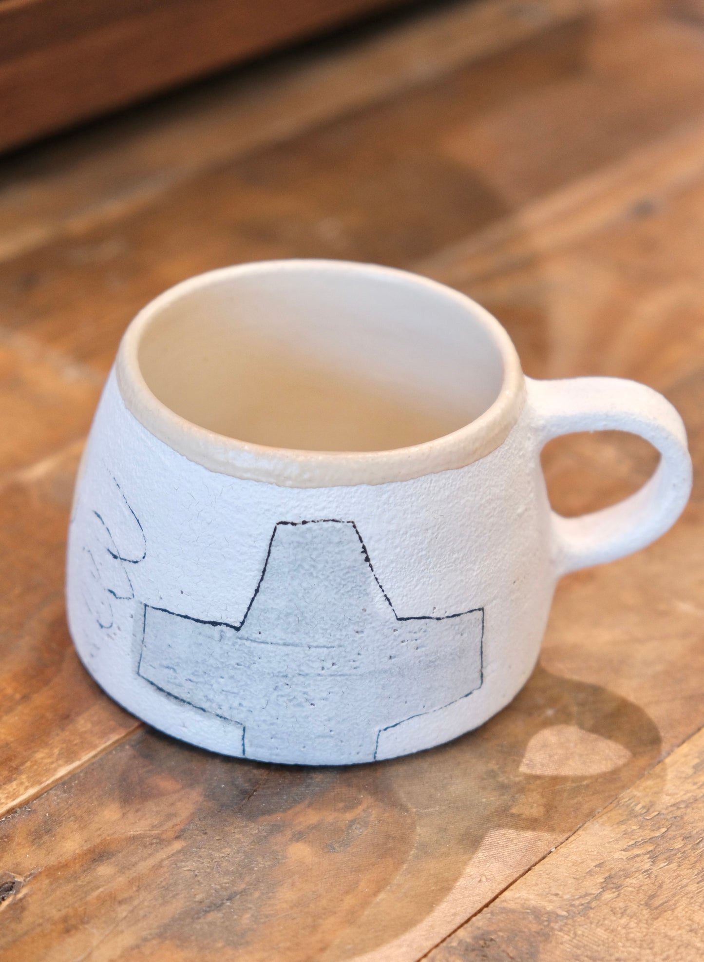 Artisans-hapun pottery 拜志睦子 Handmade Ceramic Mug