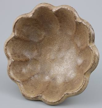 KANEKO KOHYO Rinka Flower 10cm/4inch Rinka Small Dish Bowl (Beige)