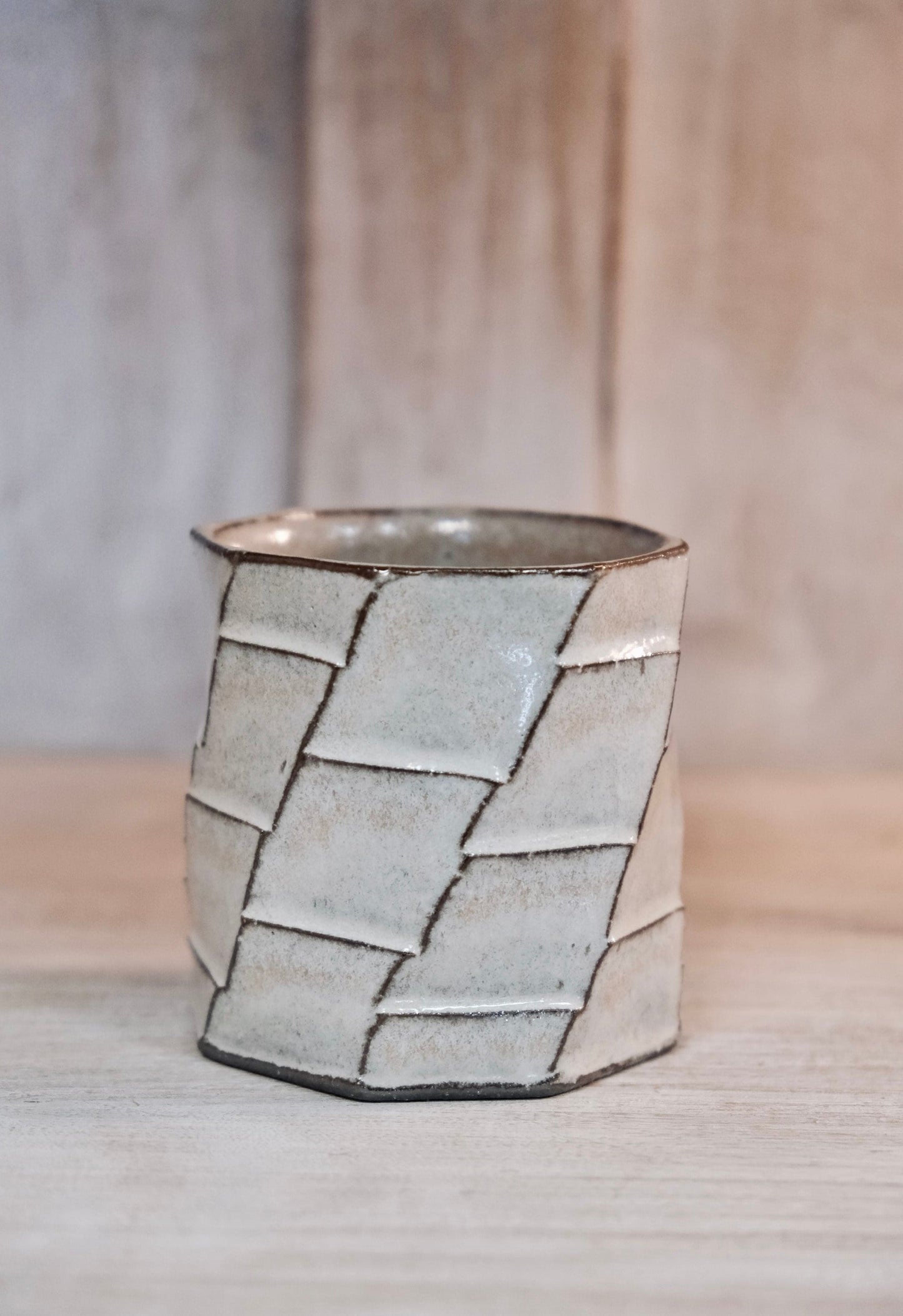 Shigaraki Yaki Ceramic Geometry Series