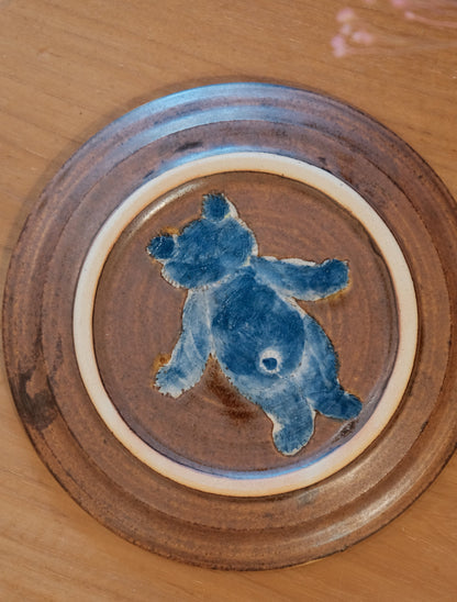 KONGARISHA-コンガリ舎 Bear Round 6inch Dessert plate (#9)