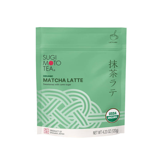 Sugimoto Tea Company - Organic Matcha Latte Mix 4.23oz (120g) Pouch