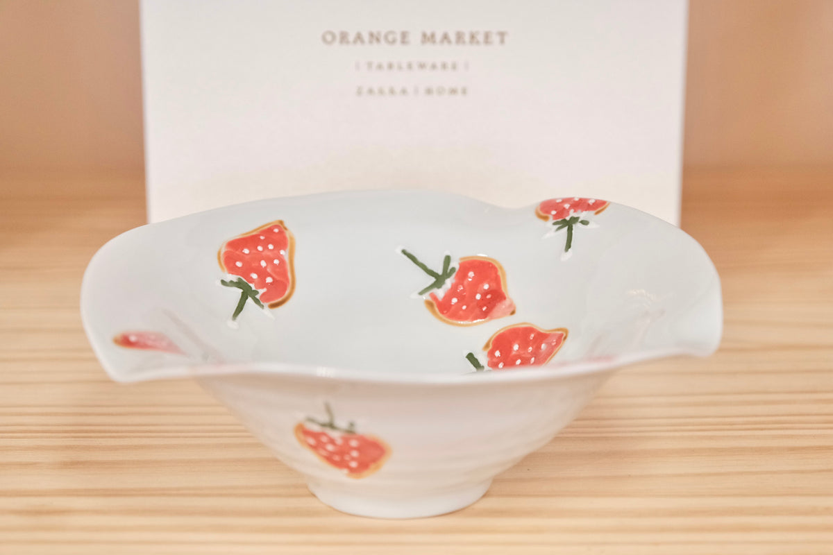 Tokushichi-gama × Orange Market Fruits selection  Limited Edition Bowl （Gift Box）