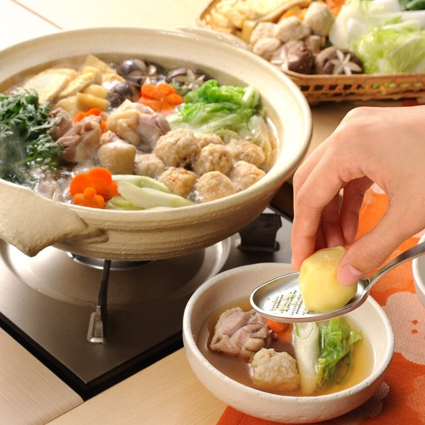 Japan Made Stainless steel Condiment Grater Spoon