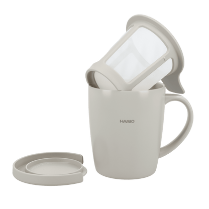 HARIO Coffee & Tea Maker Mug with Ceramic Coating