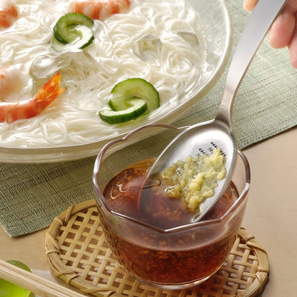 Japan Made Stainless steel Condiment Grater Spoon