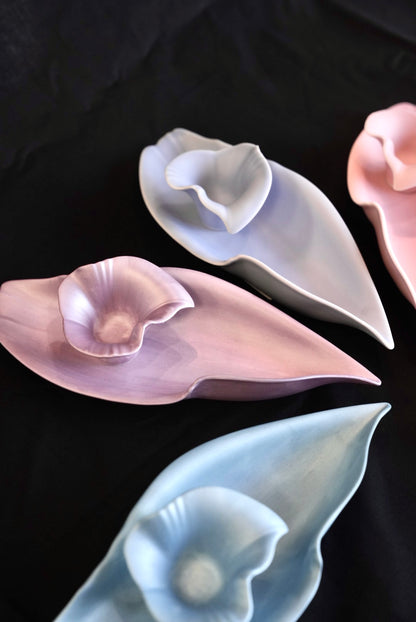 Arita Yaki  Handmade Calla lily shape Series