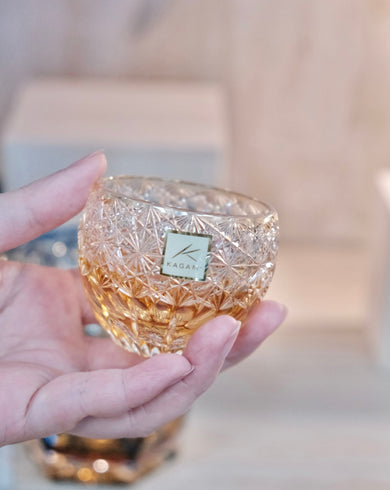 工芸品 KAGAMI CRYSTAL KAGAMI CRYSTAL] | EDO KIRIKO | FUKA (DAZZLING WIND) BY JUNICHI