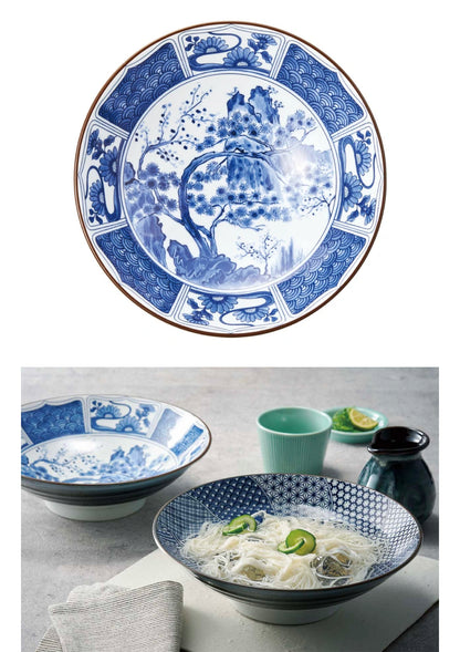 Japan Made Minoware Large Ramen Bowl-SHANSHUI