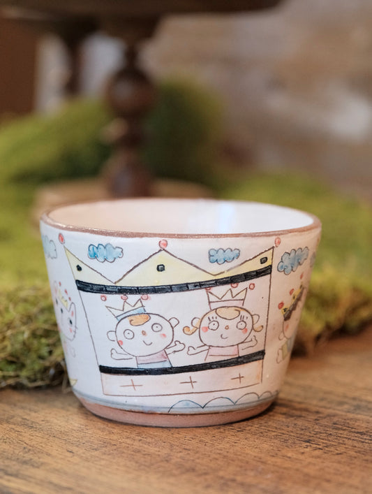 野村典子-Noriko Nomura Handmade Storybook Collection Soup Mug (#2）