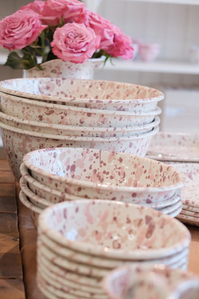 Crow Canyon Home Catalina Large Salad Bowl - Desert Rose – Orange