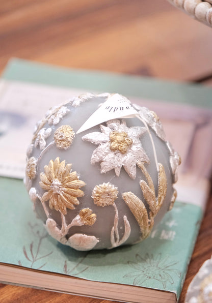 BLUE CANDLE - Tomiyo Otsuka Silver lace